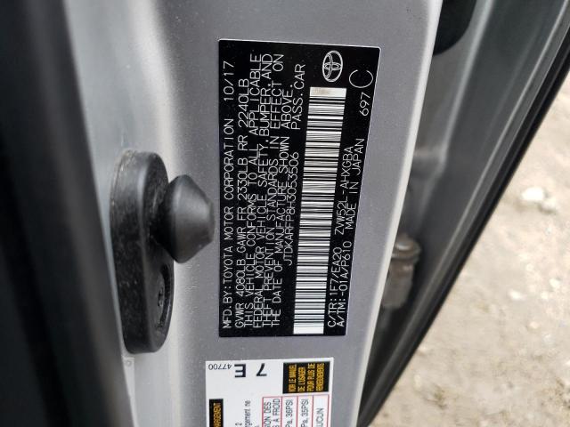 Photo 10 from auction – 2017 TOYOTA PRIUS PRIM with VIN JTDKARFP8H3053506