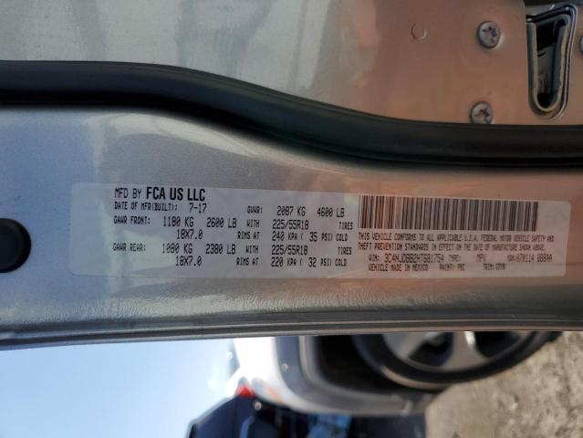 Photo 10 from auction – 2017 JEEP COMPASS LA with VIN 3C4NJDBB2HT681754