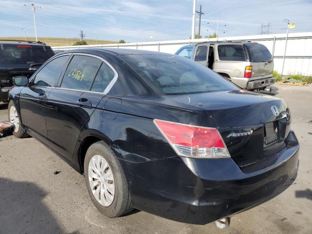 Photo 3 from auction – 2010 HONDA ACCORD LX with VIN 1HGCP2F36AA084022