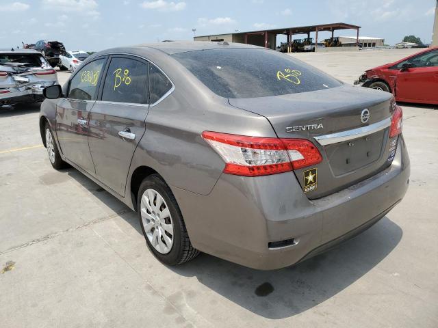 Photo 3 from auction – 2015 NISSAN SENTRA S with VIN 3N1AB7AP7FL636397