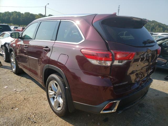 Photo 3 from auction – 2019 TOYOTA HIGHLANDER with VIN 5TDDZRFH8KS726701