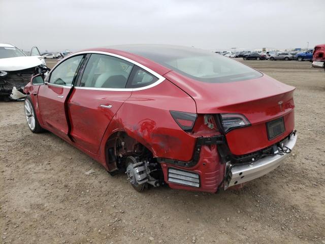 Photo 3 from auction – 2019 TESLA MODEL 3 with VIN 5YJ3E1EA8KF345478