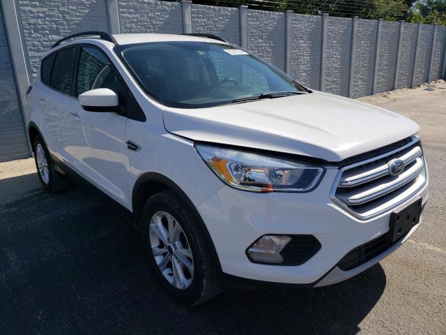 FORD ESCAPE SE 2018 with VIN 1FMCU0GD9JUB83687 - Photo from auction