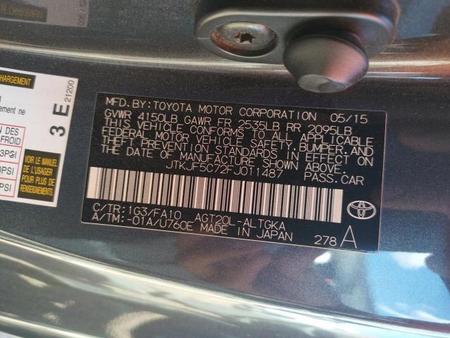 Photo 10 from auction – 2015 TOYOTA SCION TC with VIN JTKJF5C72FJ011487