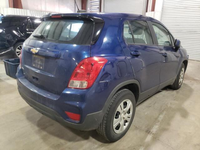 Photo 4 from auction – 2017 CHEVROLET TRAX LS with VIN 3GNCJKSB4HL134682