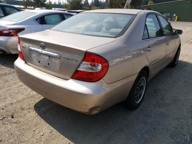 Photo 4 from auction – 2002 TOYOTA CAMRY LE with VIN JTDBE32K020068067