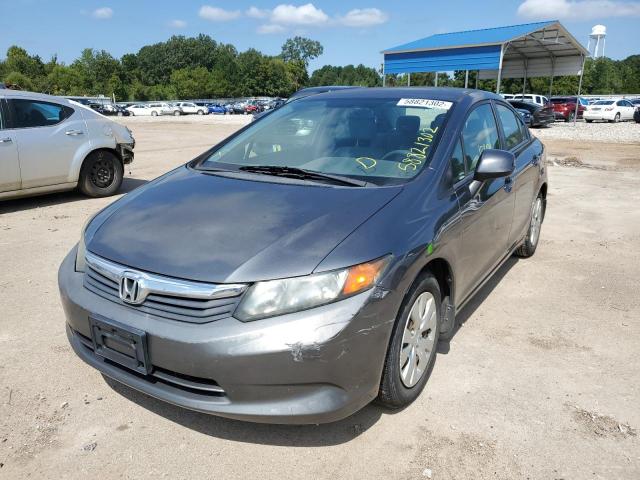 Photo 2 from auction – 2012 HONDA CIVIC LX with VIN 2HGFB2F56CH307077