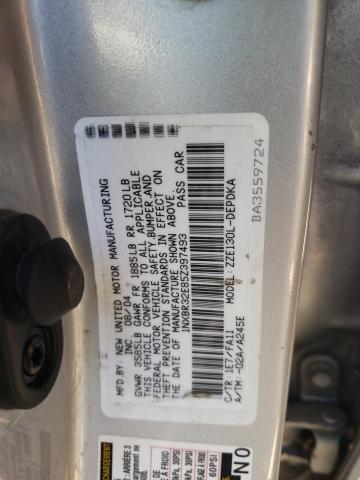 Photo 10 from auction – 2005 TOYOTA COROLLA CE with VIN 1NXBR32E85Z397493