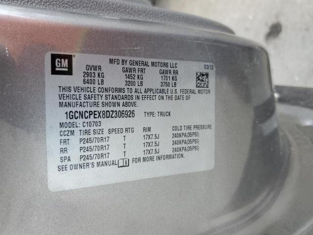 Photo 10 from auction – 2013 CHEVROLET SILVERADO with VIN 1GCNCPEX8DZ306926
