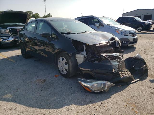 KIA RIO LX 2014 with VIN KNADM4A31E6420227 - Photo from auction