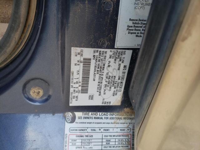 Photo 10 from auction – 2005 FORD EXPEDITION with VIN 1FMFU18545LA51149