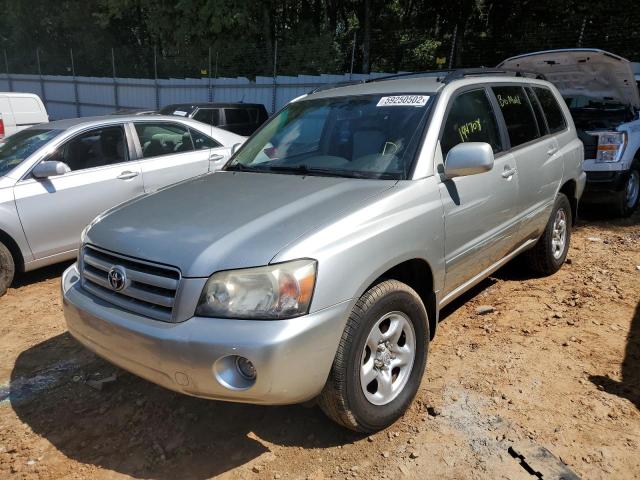 Photo 2 from auction – 2006 TOYOTA HIGHLANDER with VIN JTEGP21A460102418