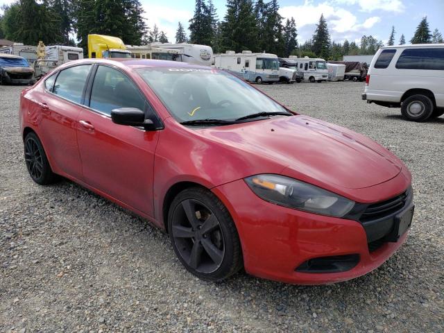 DODGE DART SXT 2015 with VIN 1C3CDFBB5FD421964 - Photo from auction
