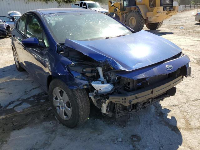 KIA FORTE LX 2017 with VIN 3KPFK4A79HE011802 - Photo from auction