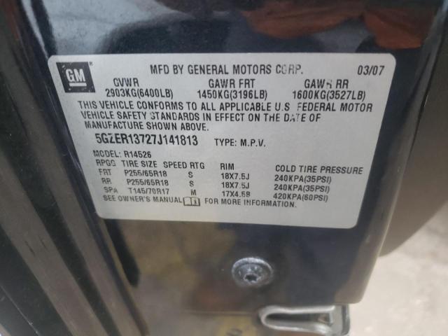 Photo 10 from auction – 2007 SATURN OUTLOOK XE with VIN 5GZER13727J141813
