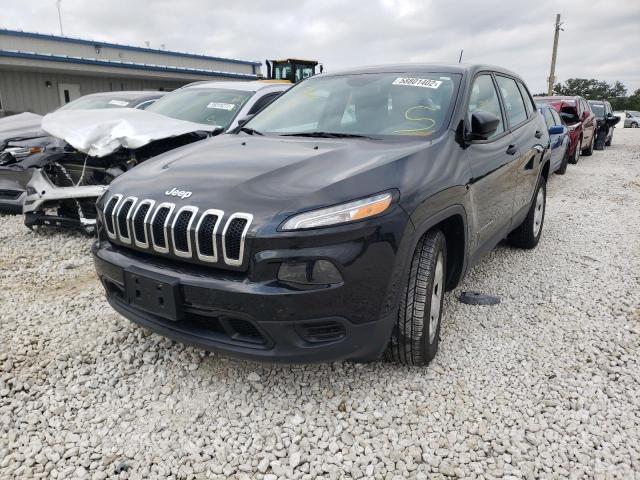 Photo 2 from auction – 2015 JEEP CHEROKEE S with VIN 1C4PJMAB1FW527859