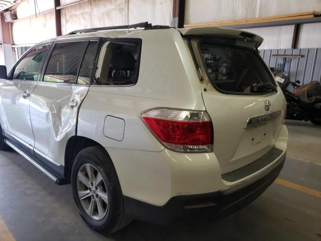 Photo 9 from auction – 2013 TOYOTA HIGHLANDER with VIN 5TDZK3EH0DS104086