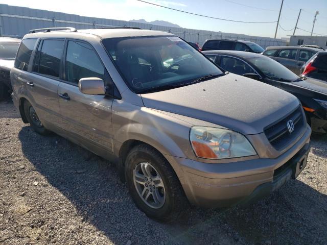 HONDA PILOT EXL 2004 with VIN 2HKYF18564H558533 - Photo from auction