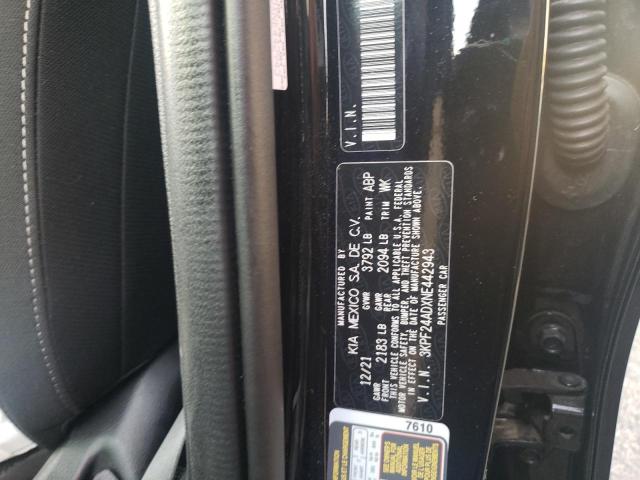 Photo 10 from auction – 2022 KIA FORTE FE with VIN 3KPF24ADXNE442943