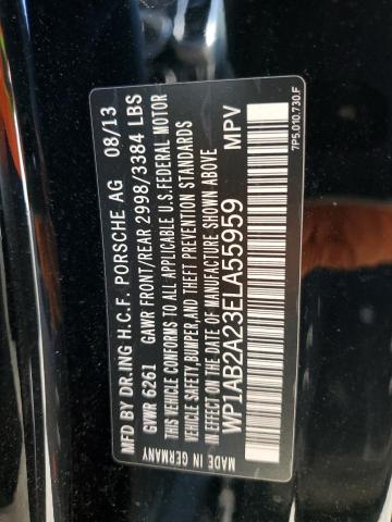 Photo 10 from auction – 2014 PORSCHE CAYENNE S with VIN WP1AB2A23ELA55959