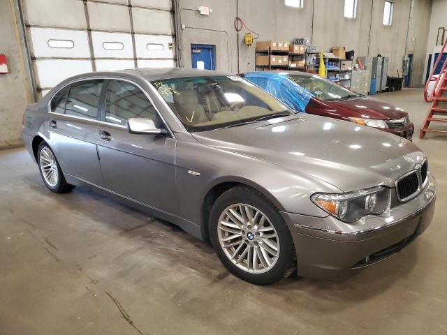BMW 745 LI 2003 with VIN WBAGN63483DS43101 - Photo from auction