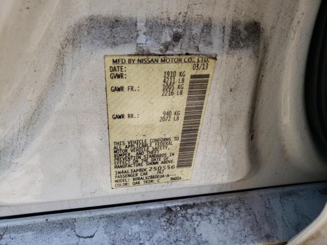 Photo 10 from auction – 2013 NISSAN ALTIMA 2.5 with VIN 1N4AL3AP8DC250556