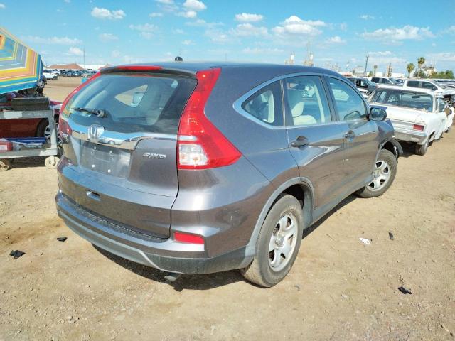 Photo 4 from auction – 2015 HONDA CR-V LX with VIN 5J6RM4H32FL018969