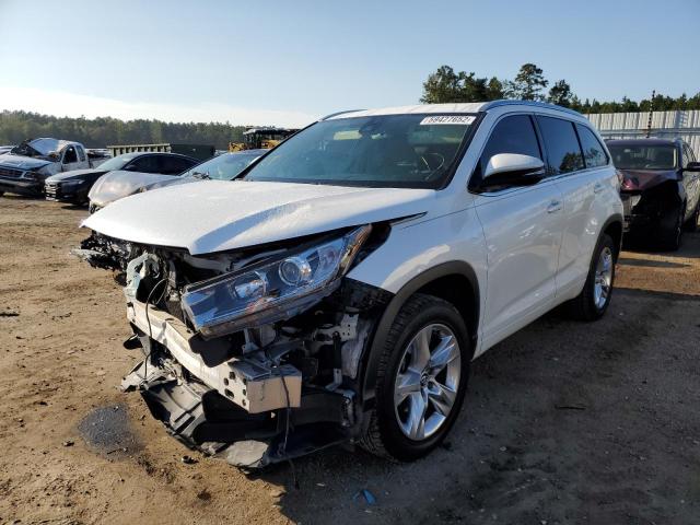 Photo 2 from auction – 2017 TOYOTA HIGHLANDER with VIN 5TDYZRFH2HS196476