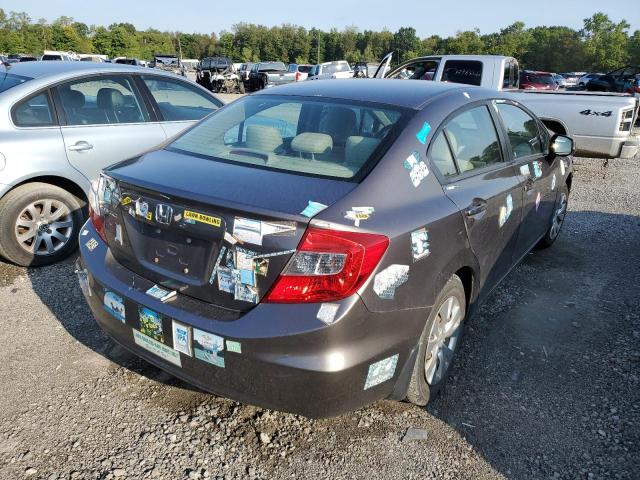 Photo 4 from auction – 2012 HONDA CIVIC LX with VIN 19XFB2F57CE083912
