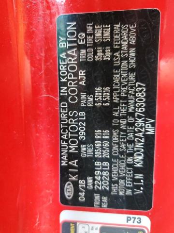Photo 10 from auction – 2019 KIA SOUL with VIN KNDJN2A29K7630837