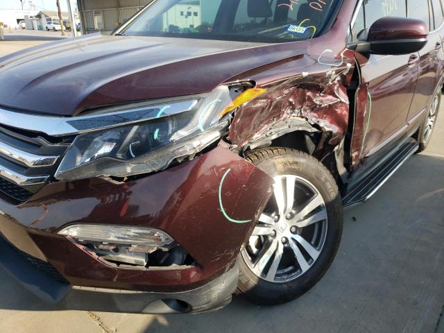 Photo 9 from auction – 2017 HONDA PILOT EXL with VIN 5FNYF6H57HB031585