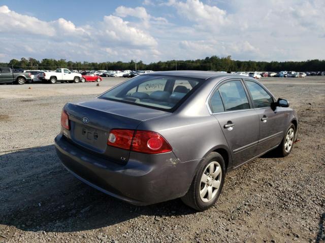 Photo 4 from auction – 2006 KIA OPTIMA LX/ with VIN KNAGE123065030783