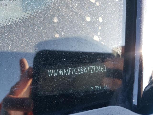 Photo 10 from auction – 2010 MINI COOPER S with VIN WMWMF7C58ATZ72460