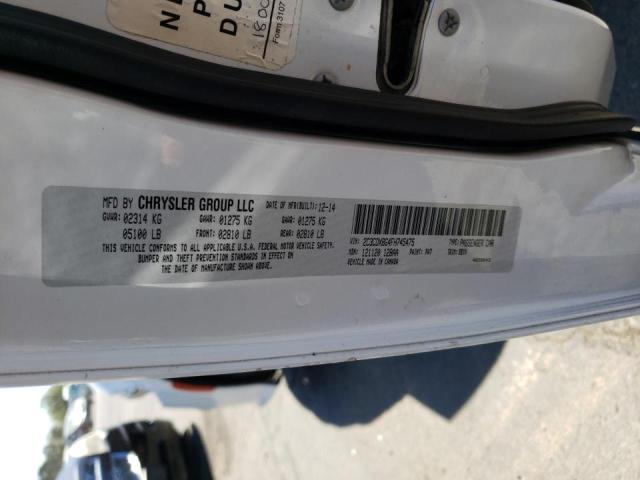 Photo 10 from auction – 2015 DODGE CHARGER SE with VIN 2C3CDXBG4FH745475