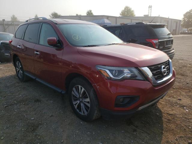 NISSAN PATHFINDER 2017 with VIN 5N1DR2MNXHC665034 - Photo from auction