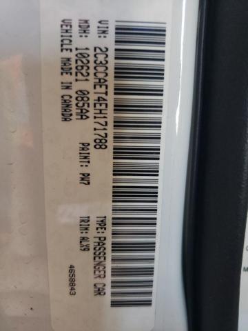 Photo 10 from auction – 2014 CHRYSLER 300C with VIN 2C3CCAET4EH171788