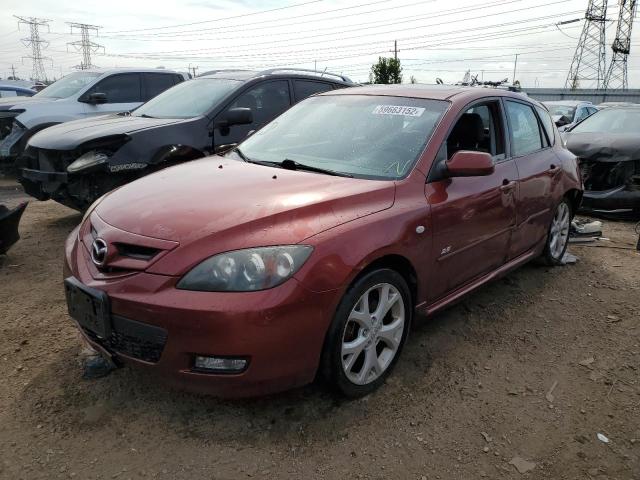 Photo 2 from auction – 2008 MAZDA 3 HATCHBAC with VIN JM1BK343981177497