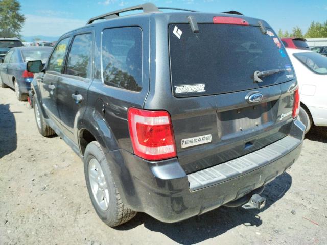 Photo 3 from auction – 2010 FORD ESCAPE HYB with VIN 1FMCU5K38AKC64316
