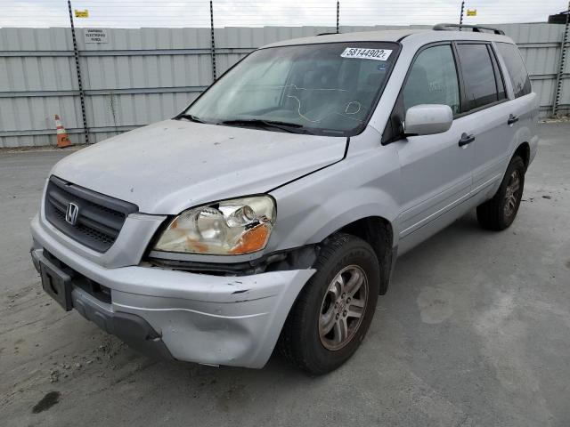 Photo 2 from auction – 2003 HONDA PILOT EXL with VIN 2HKYF18543H563017