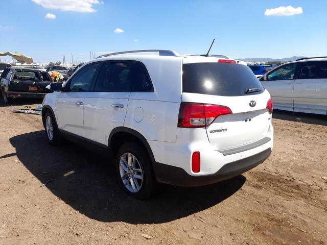 Photo 3 from auction – 2014 KIA SORENTO LX with VIN 5XYKT4A64EG507706