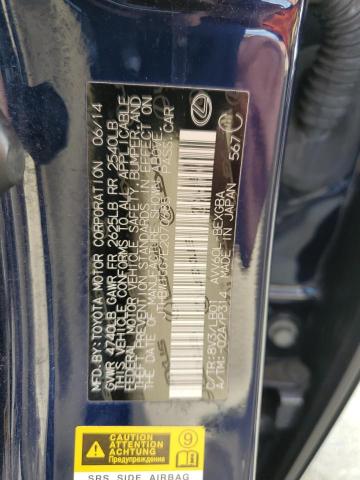 Photo 10 from auction – 2014 LEXUS ES 300H with VIN JTHBW1GG7E2070685