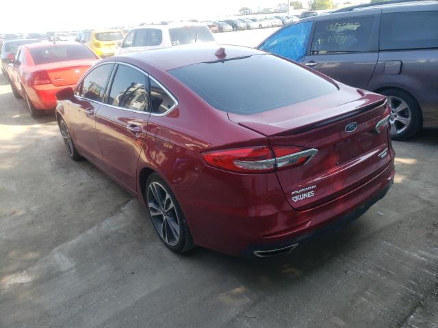 Photo 3 from auction – 2019 FORD FUSION TIT with VIN 3FA6P0K96KR129225