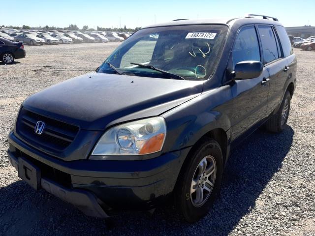 Photo 2 from auction – 2005 HONDA PILOT EX with VIN 2HKYF18435H514515