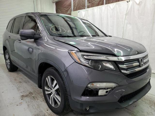 HONDA PILOT EX 2018 with VIN 5FNYF5H33JB028570 - Photo from auction