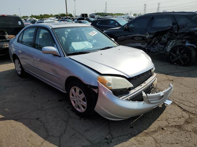 HONDA CIVIC EX 2003 with VIN 1HGES26713L035697 - Photo from auction