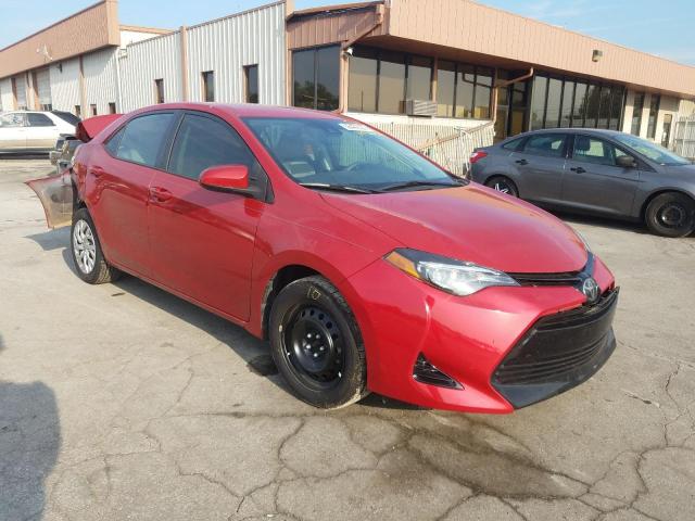 TOYOTA CORROLA LE 2018 with VIN 5YFBURHEXJP852591 - Photo from auction