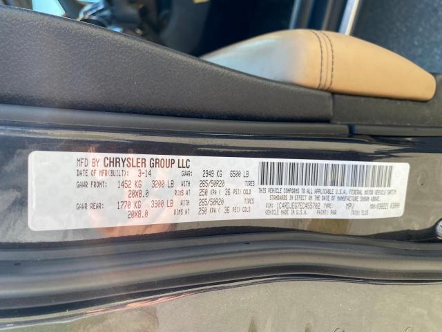 Photo 10 from auction – 2014 DODGE DURANGO CI with VIN 1C4RDJEG7EC455702