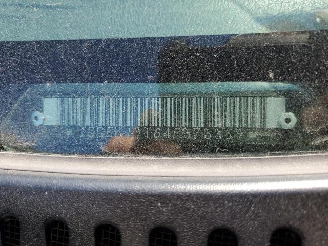 Photo 10 from auction – 2004 CHEVROLET SILVERADO with VIN 1GCEK19T64E373359