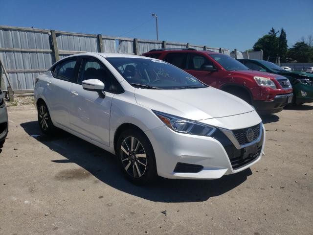 NISSAN VERSA SV 2021 with VIN 3N1CN8EVXML881965 - Photo from auction