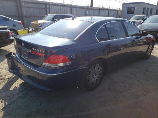 Photo 4 from auction – 2003 BMW 745 LI with VIN WBAGN63493DR10855
